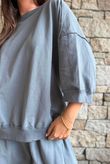 Lagen Relaxed Sweatshirt Storm